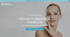 Desktop Screenshot of monarch-health.com
